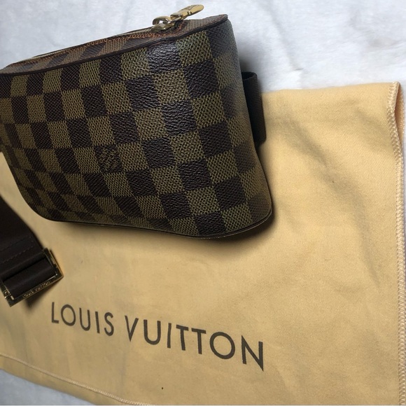 Louis Vuitton Geronimo Damier Ebene Bum Bag;Date Code(CA1057)w/Dust Bag/COA - Picture 14 of 17
